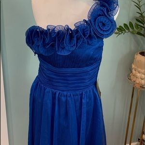Blue Party Dress